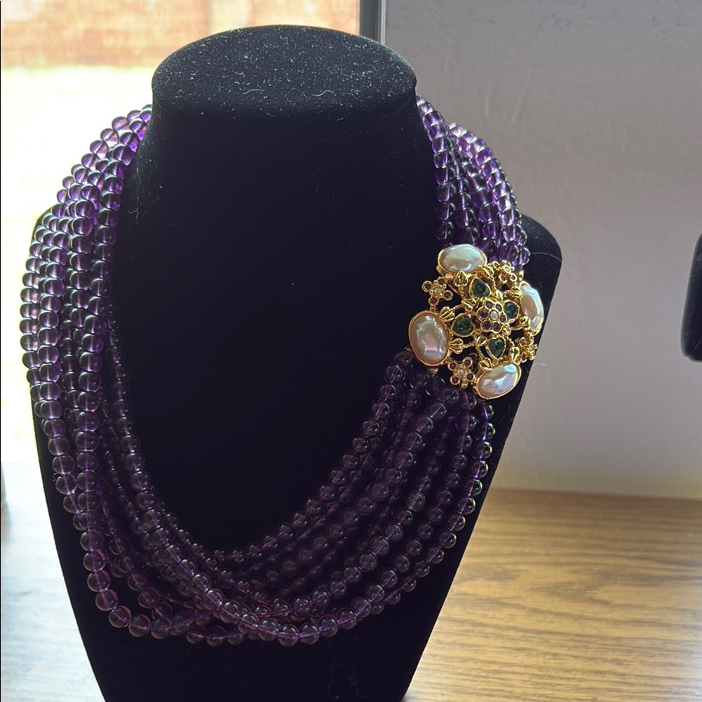 Elizabeth Taylor Forever Violet Necklace